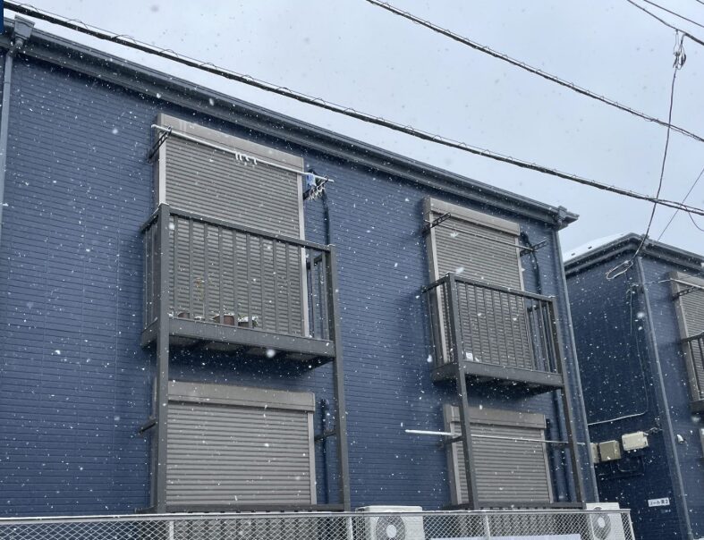 アパートの外観