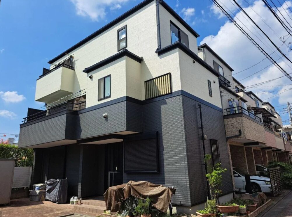 株式会社深井塗装の外壁塗装施工事例