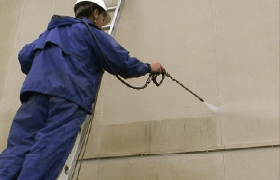 バイオ洗浄の様子